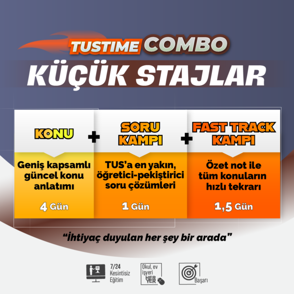 Tustime Combo Küçük Stajlar